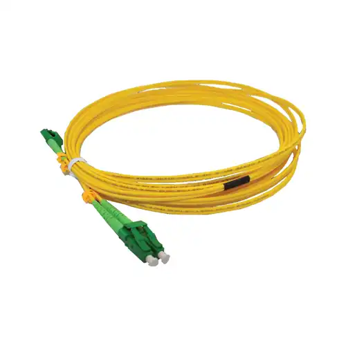 Safenet 2414-3031YL 3 Meter SM Duplex Fiber LC/APC Patch Cord